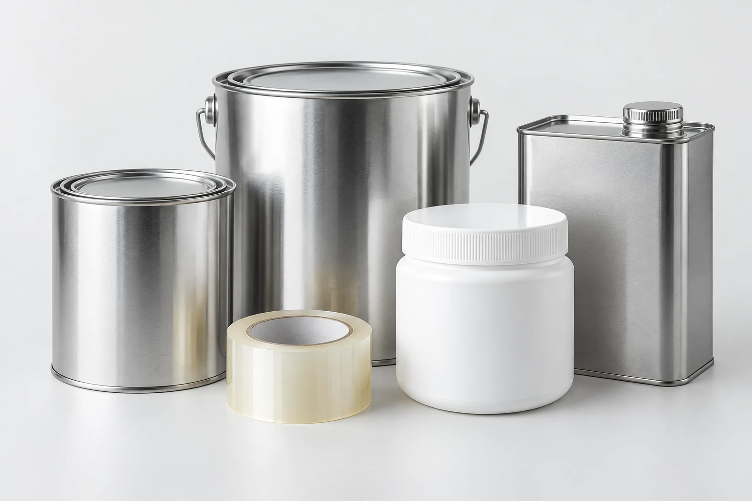 Illustrative coatings and adhesives for the intended material application