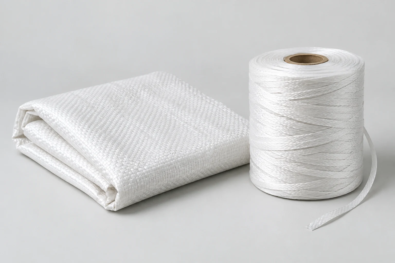Illustrative woven sacks and raffia for suitable polypropylene grades